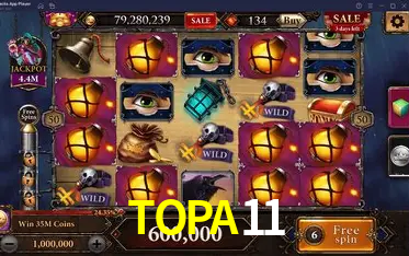 Slots TOPA11 - Jackpots Progressivos