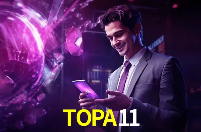 TOPA11 login — painel de entrada no app oficial